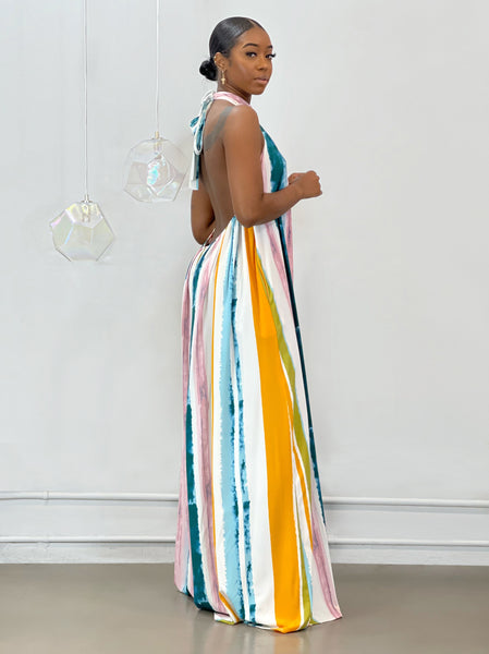 Lily Jumpsuit | Multi Print