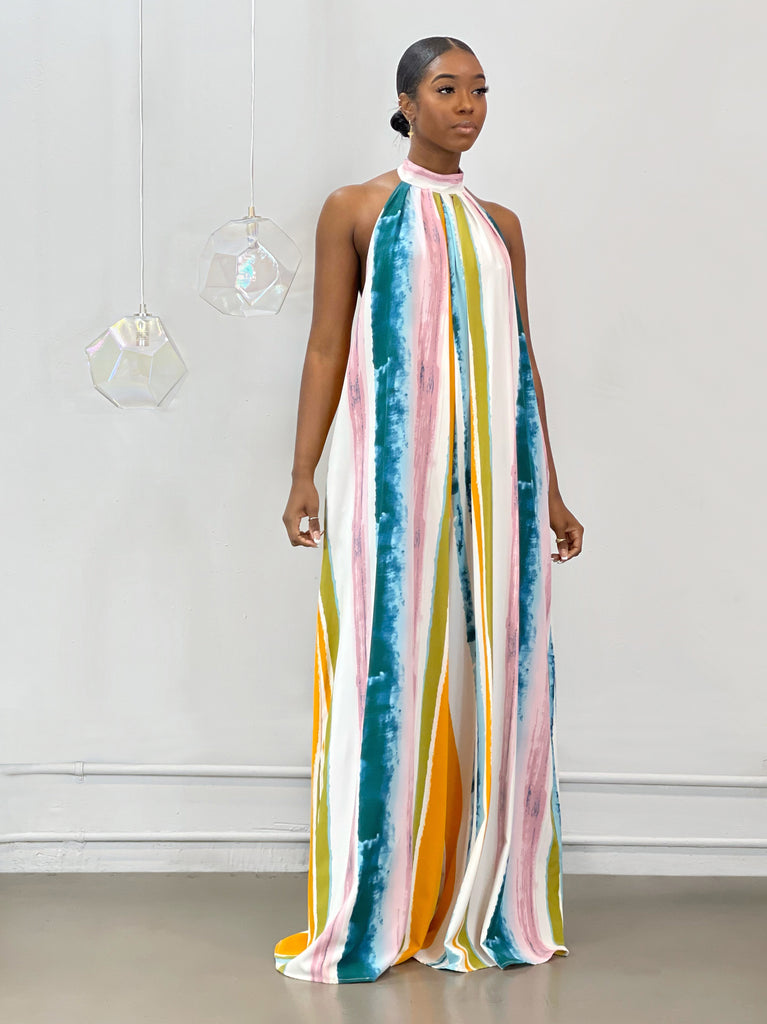 Lily Jumpsuit | Multi Print