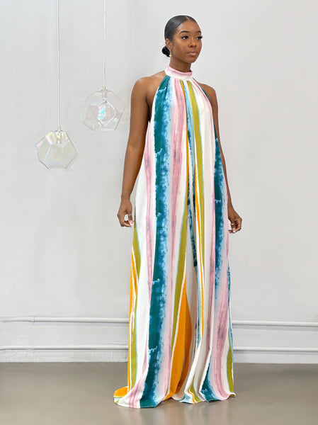 Lily Jumpsuit | Multi Print