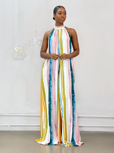 Lily Jumpsuit | Multi Print