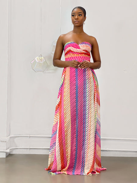 Lori Maxi Dress | Multi Print