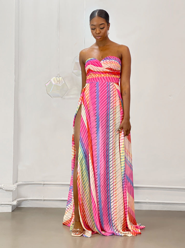 Lori Maxi Dress | Multi Print