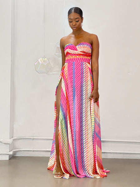 Lori Maxi Dress | Multi Print