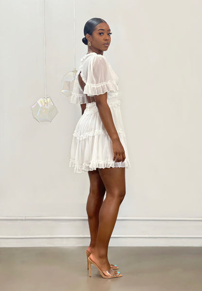 Heaven Baby Doll Ruffle Dress