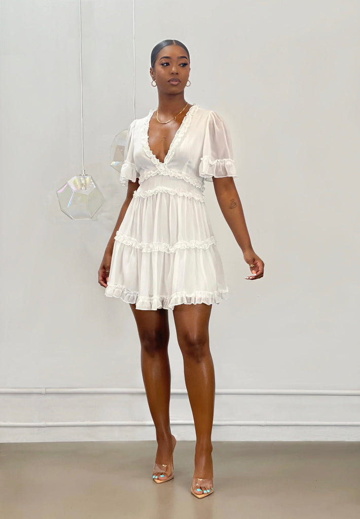 Heaven Baby Doll Ruffle Dress