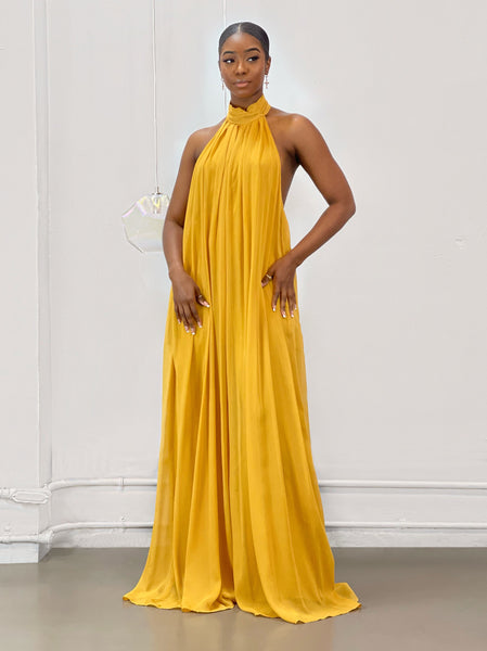 Nina Jumpsuit | Mustard