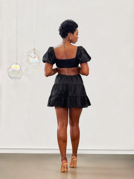 Gia Side Cutout Mini Dress
