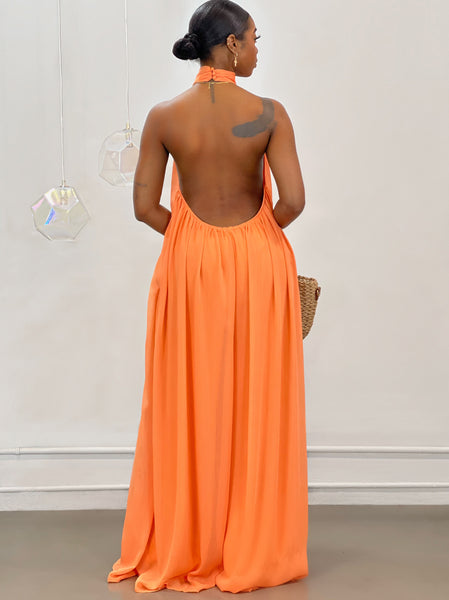 Nina Jumpsuit | Orange