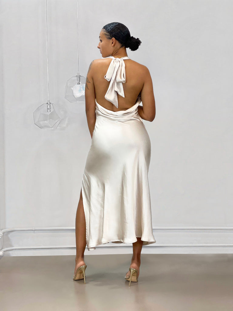 Hollywood Glamour Midi Dress | Champagne Coco and Bella Hollywood Glamour Midi Dress | Champagne Coco and Bella