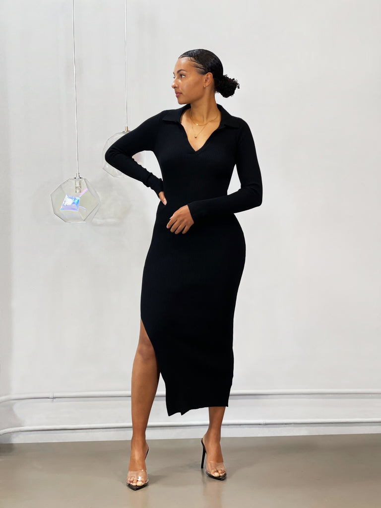 Ivy Backless Midi Dress | Black Coco and Bella Ivy Backless Midi Dress | Black Coco and Bella