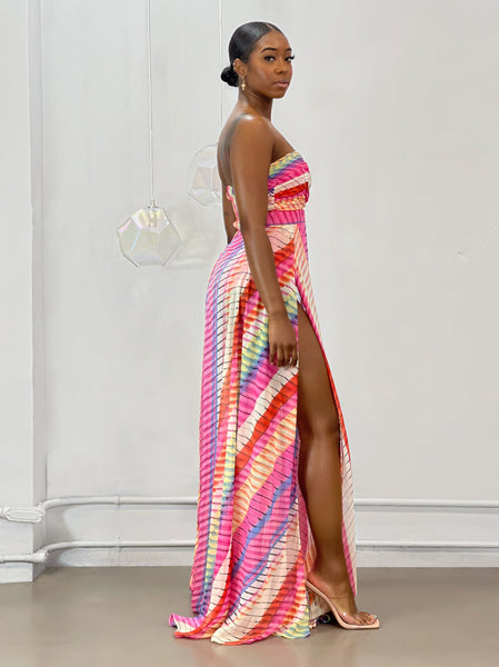 Lori Maxi Dress | Multi Print