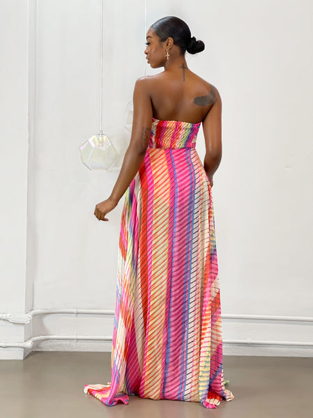 Lori Maxi Dress | Multi Print